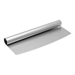 Cortador De Pizza Profissional 25cm Em Inox Mimo Style Fatiador De Corte Multiuso Para Massas Paes Mini Pizza Brotinho