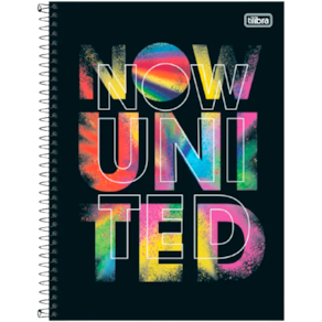 Caderno Universitário 10 Matérias Tilibra Now United