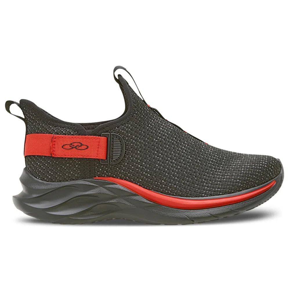 Tênis Olympikus Maneiro Kids Menino - Preto/Vermelho