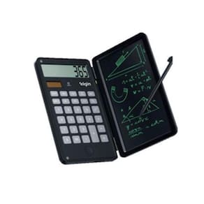 Calculadora De Mesa Com Tela Para Anotação Preta - Elgin