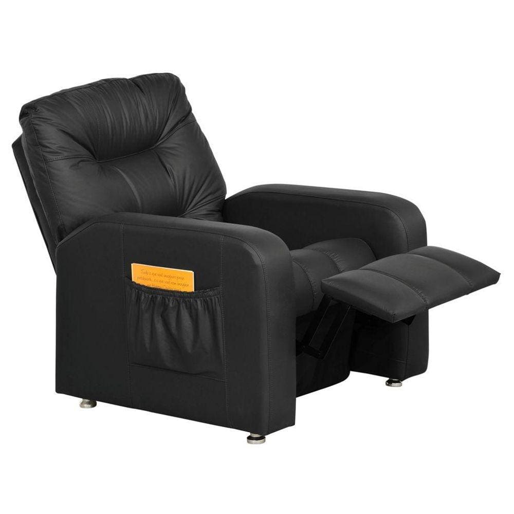 Poltrona Matrix Reclinável Azera - Preto corino