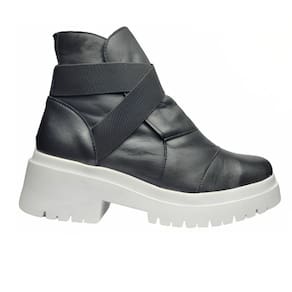 Bota Cano Curto Feminina Balatore Em Couro BR003