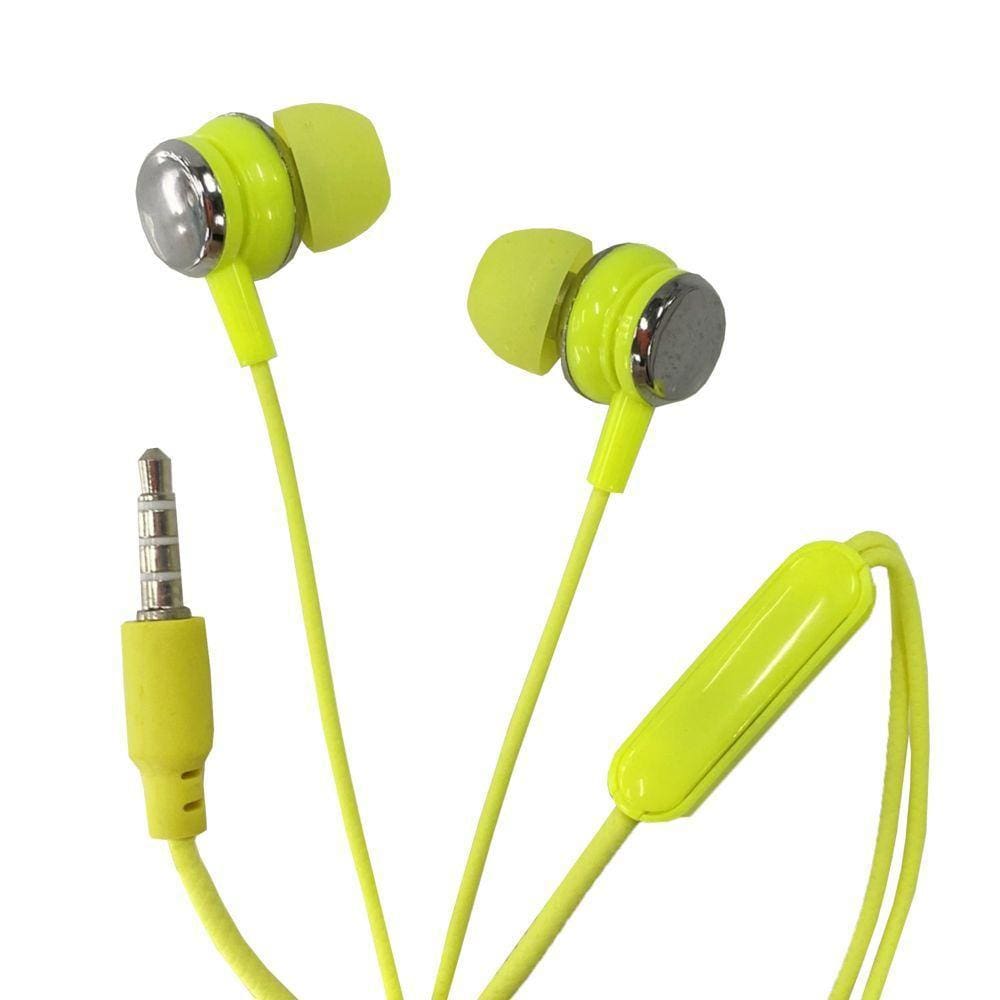 Fone de Ouvido SNK-K16 KWY Bass Verde - Quanhe