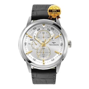 Relógio de Pulso Technos Masculino Analógico Grandtech Prata 6P57AF/0X