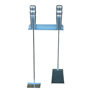 Kit Limpeza De Churrasqueira Rastelo De Brasa E Pa 49 Cm
