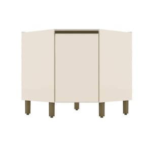 Balcão Canto Oblíquo 1 Porta 79cm Connect Off White