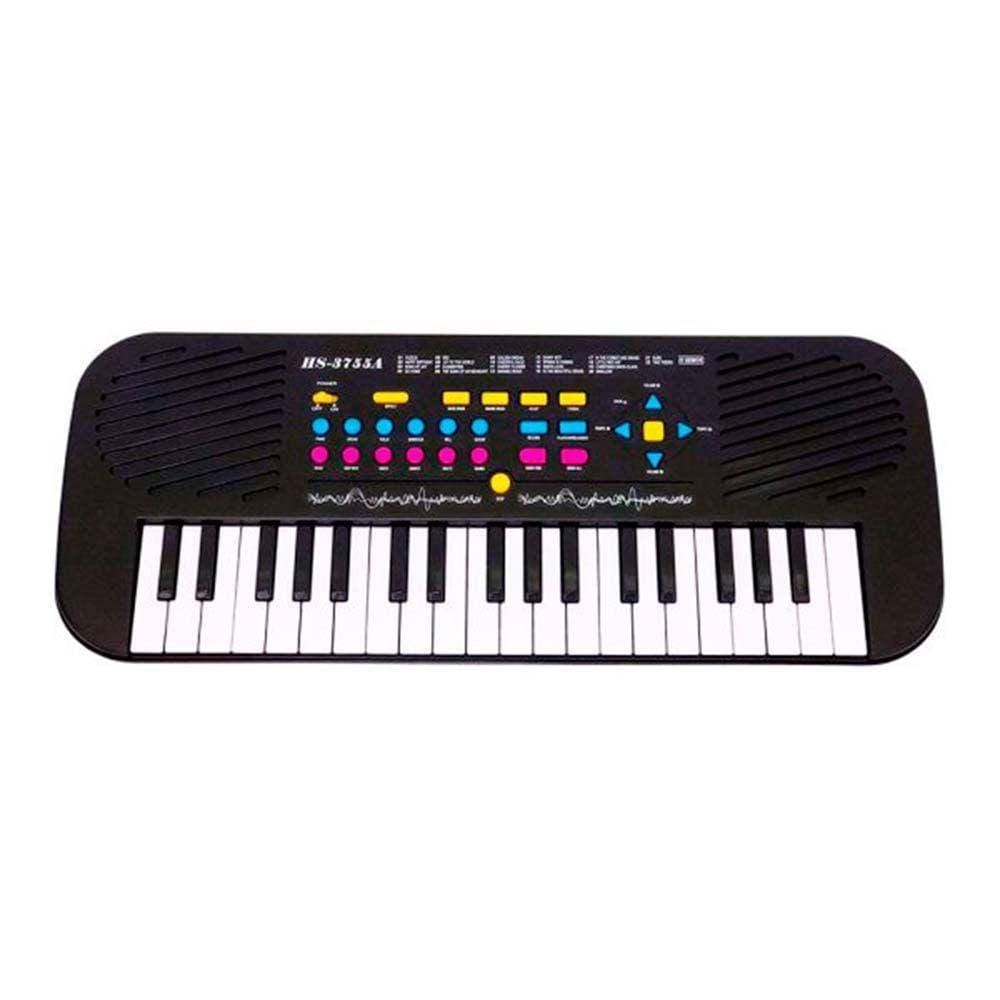 Teclado Com Microfone Infantil - Hs3755A - Dm Toys