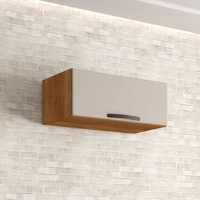 Armário Aéreo Geladeira Valência Sallêto Móveis Cinamomo/Off