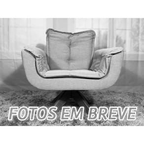 Poltrona Decorativa Giratória 1 Lugar Amarelo 1079 Ana