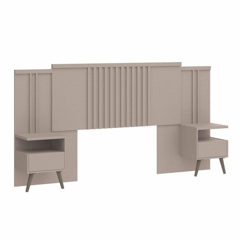 Cabeceira Casal Flora Duna Line/Boucle