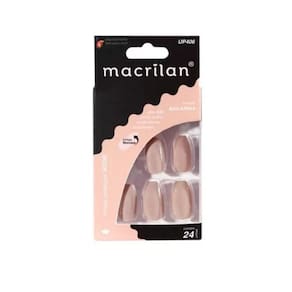 Macrilan Unhas Postiças Bailarina Nude Up406 (24 Unidades)