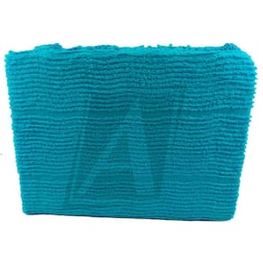 Colcha Chenille Ipanema Casal Azul Turquesa