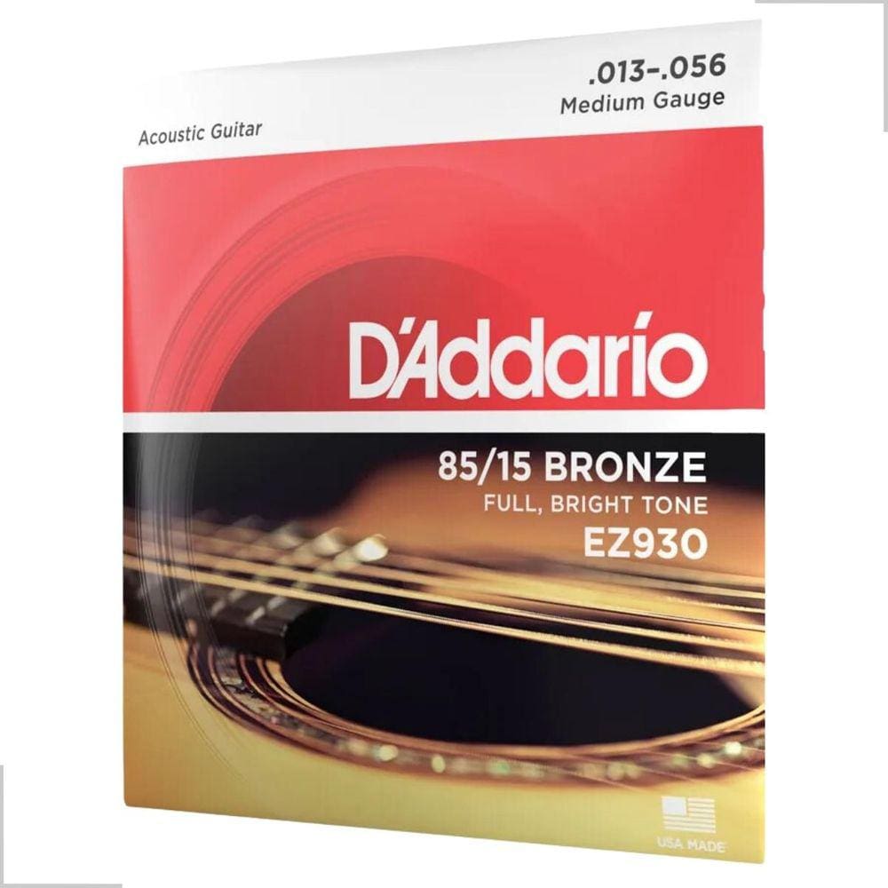 Encordoamento Para Violão Aço 013 D´Addarío EZ930