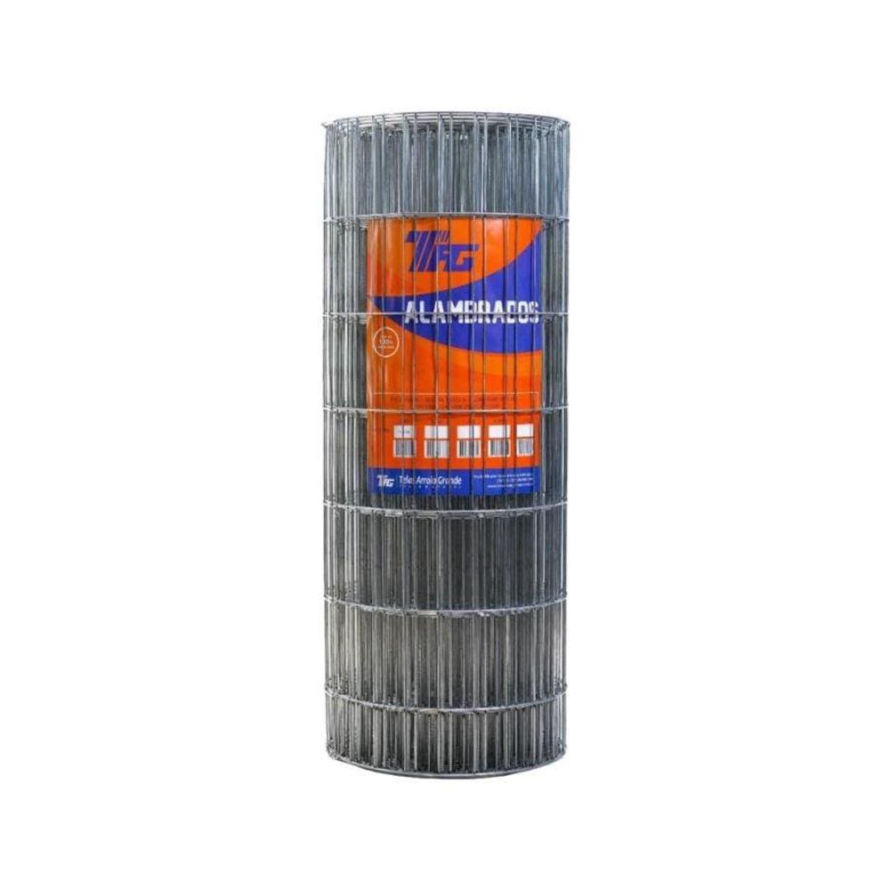 TELA SOLDADA TAG MALHA 5x15cm FIO 2,76mm RL 25X1,5m