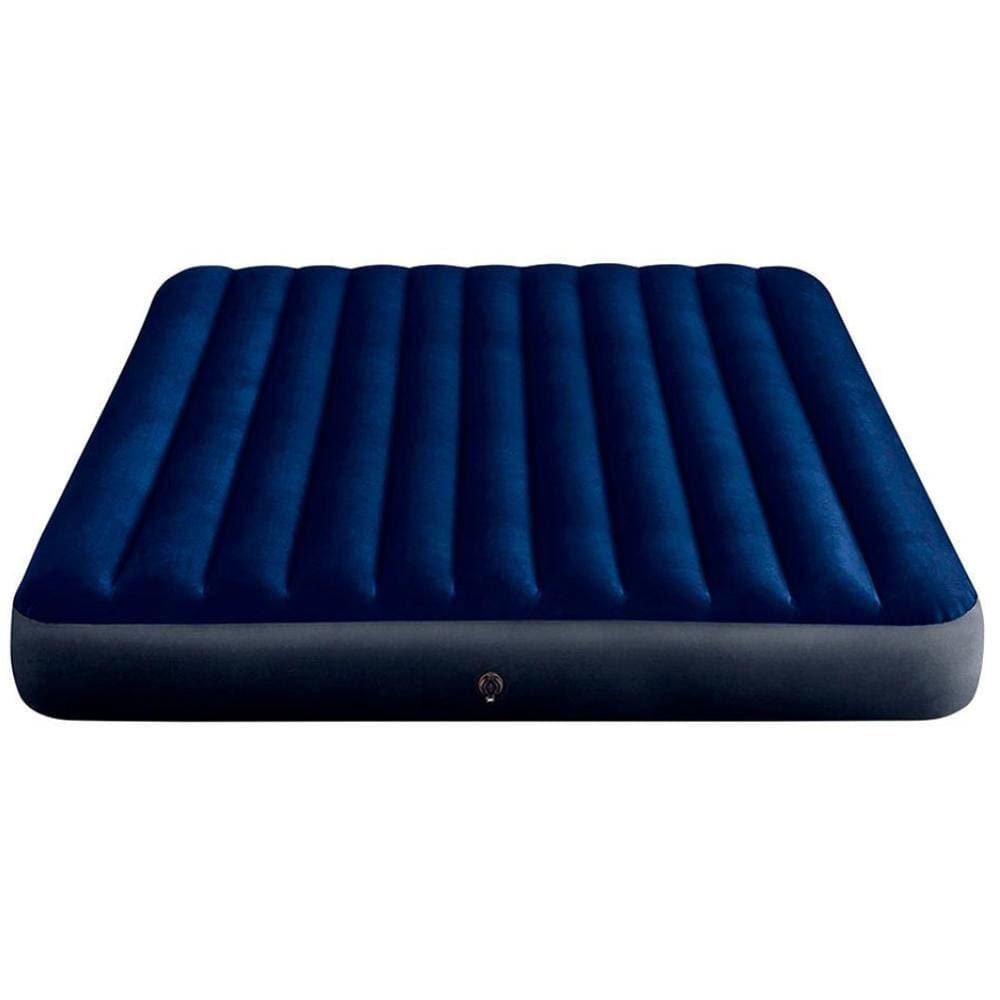 Colchão Inflável Casal King Dura-Beam Classic Downy Azul Intex - 64755