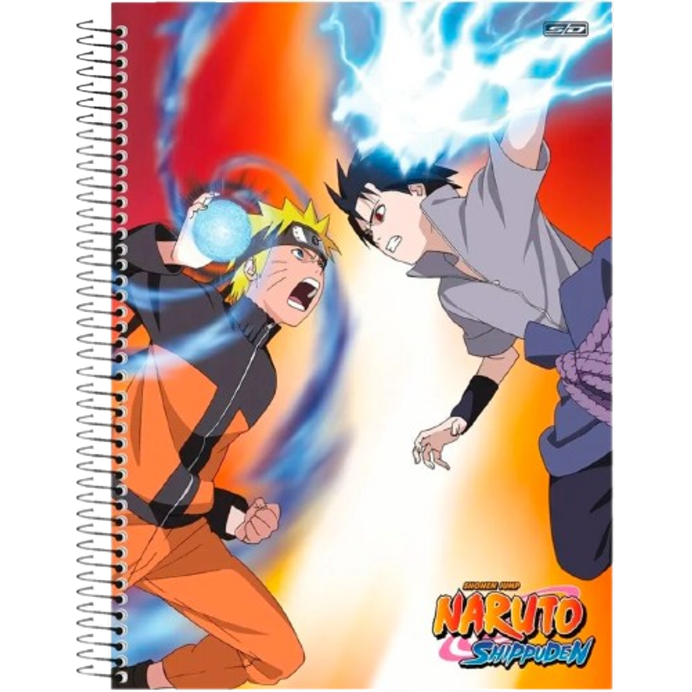 Caderno Universitário 1 Matéria São Domingos Naruto