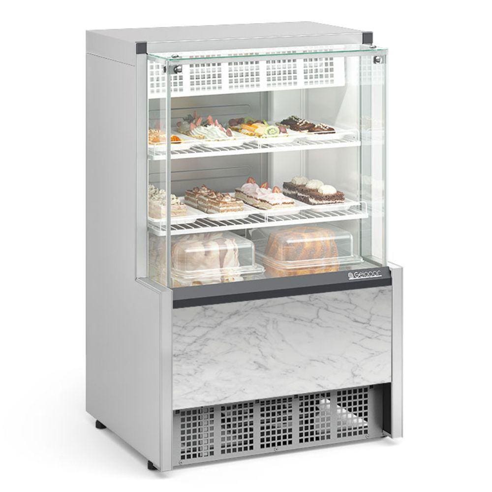 Vitrine Refrigerada Confeitaria Dupla Função Aurora GPEA075RBR Gelopar