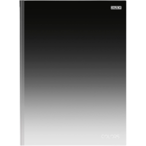 Caderno Brochurão 80 Folhas São Domingos Colors Preto