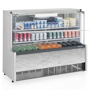 Vitrine Refrigerada Ar Forçado Aurora GPFA140RBR Gelopar