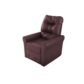 Poltrona do papai reclinável Clio - Marrom corino