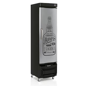 Refrigerador de Bebidas Gelopar Vertical 228 Litros Preto 220V GRB-23E GW