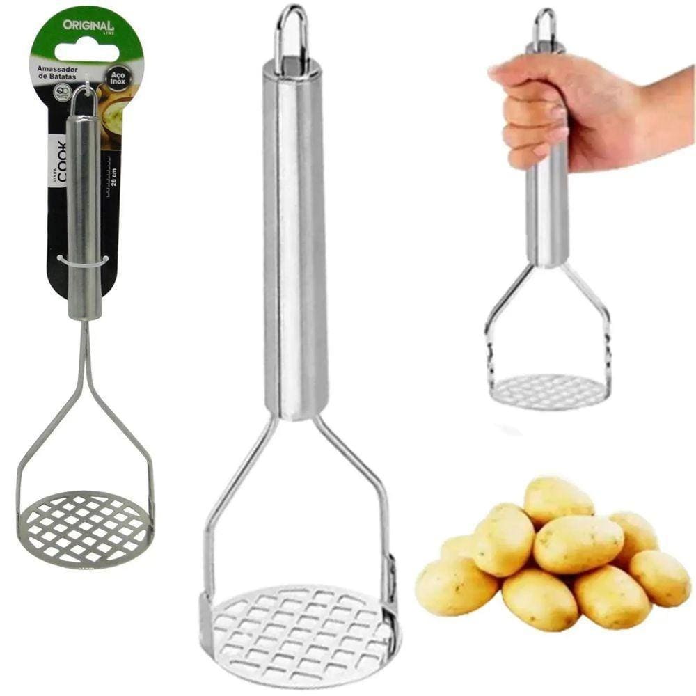 Amassado de Batata Cook - TOP - Esmagador de Batatas para fazer purê - Espremedor de batata Pure - PANAMI