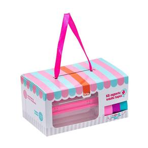 Dispenser Suporte Porta Fita Adesiva Washi Tape Tutti-Frutti BRW