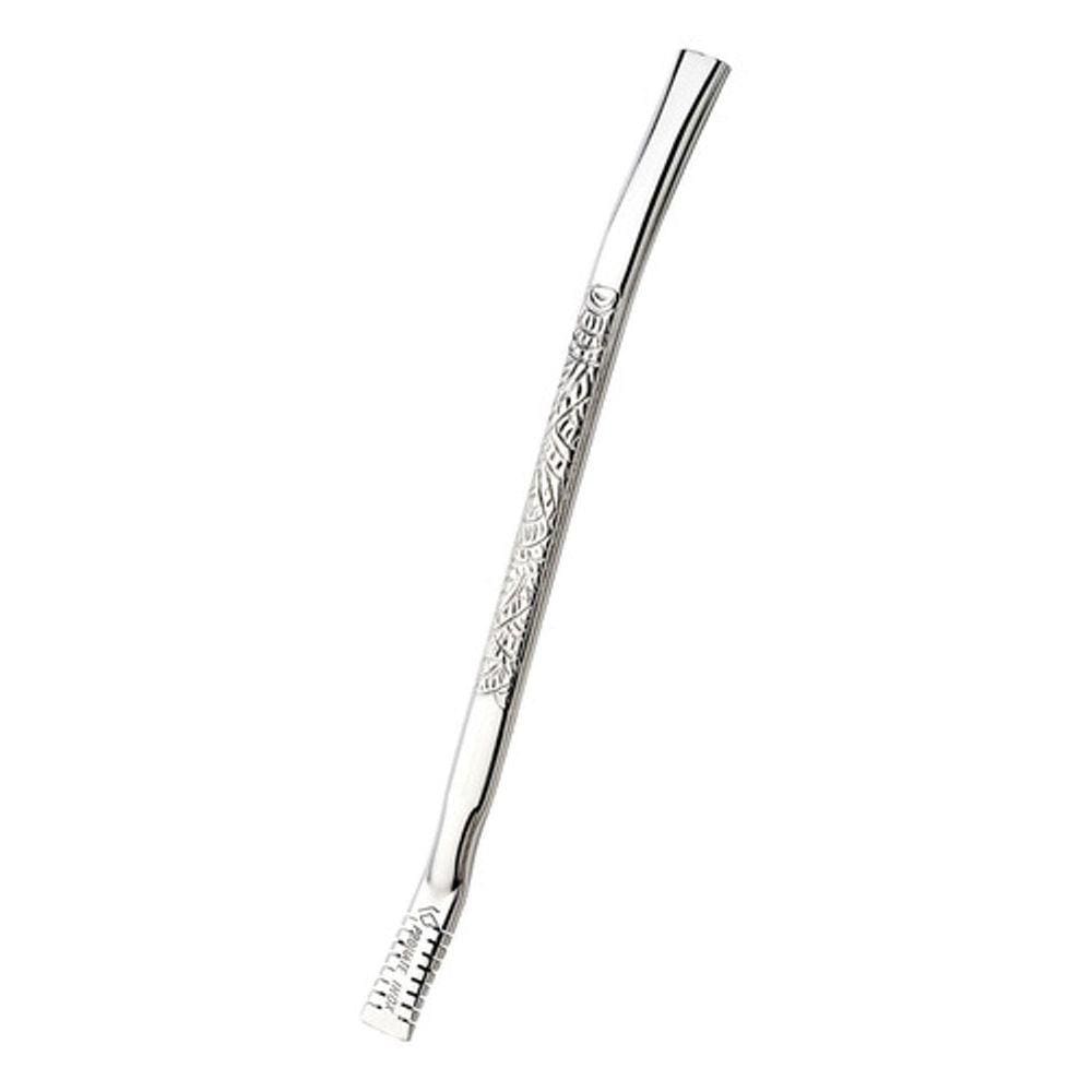 Bomba Inox Bojo Serrilhado Quadrado 19 Cm Artesanal Promate