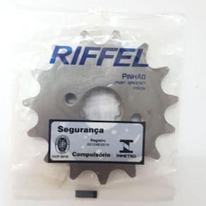 Pinhão 14 Dentes Cbx 200 Strada Nx 200 Xr 200 Aço1045 - Riffel