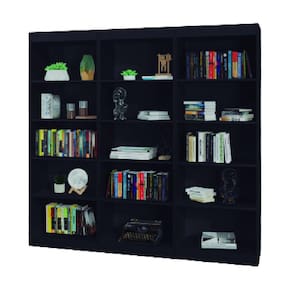 Estante Livreiro Multiuso 12 prateleiras 1,71m Preto J&A