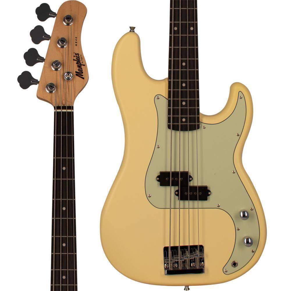 Contra baixo memphis tagima mb40 olympic white satin branco 4 cordas ...