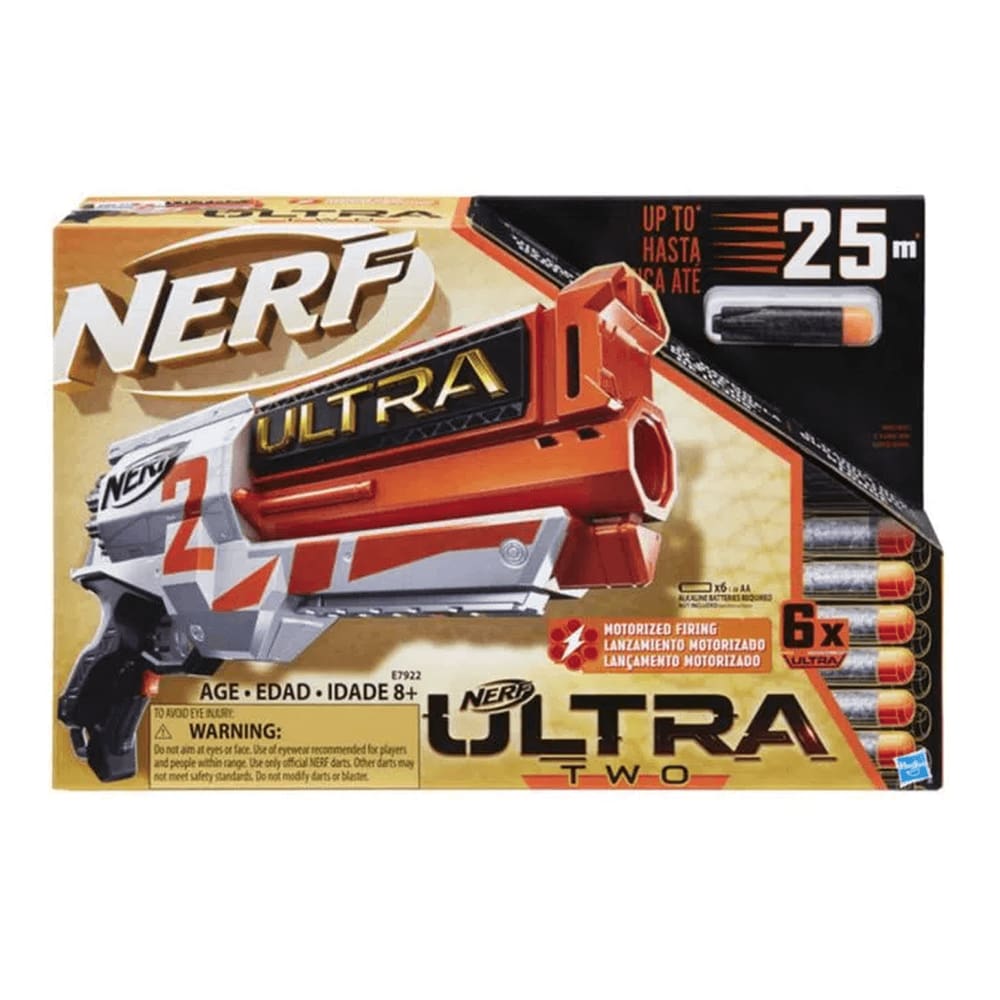 Lança Dardos Nerf Fortnite Compact SMG Lançador Motorizado Estilo Ultra Red  F4167 - Hasbro