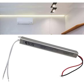 Fonte Slim Drive 24w 12V 2A Bivolt Perfil Fita Led Lustre Luminaria