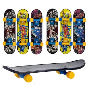 Brinquedo Skate De Dedo Com Rampa Obstáculo X-trick Artbrink