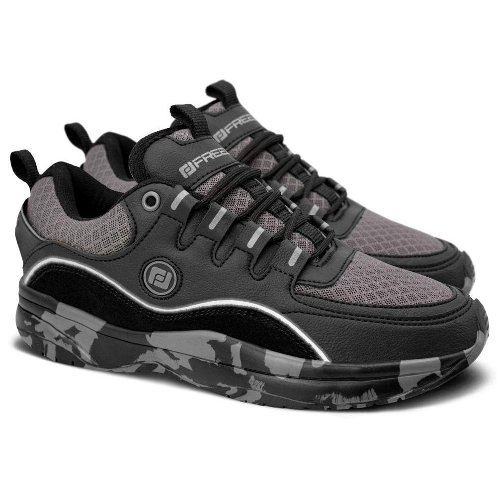 Tênis Freeday Bronx Charcoal Preto