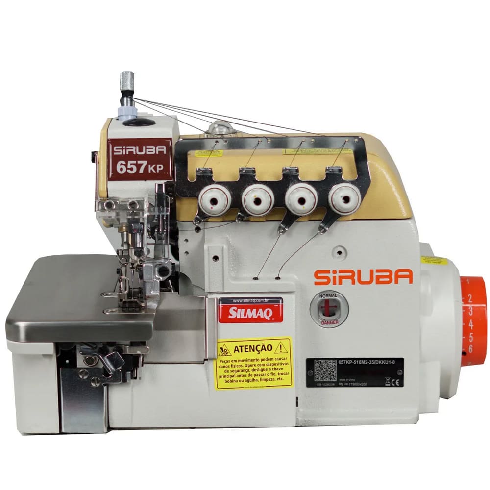 Máquina de Costura Interlock Direct Drive - 657KP-516M2-55 - Siruba