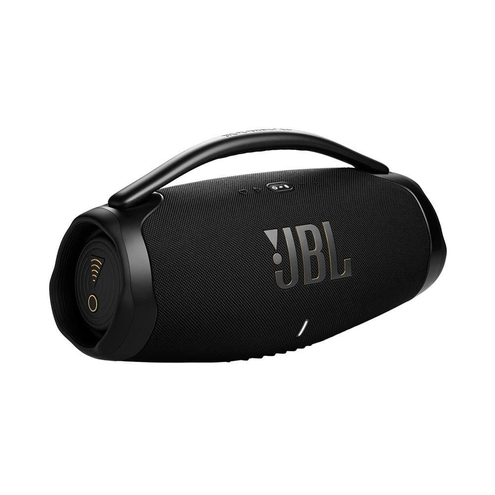 imagem-Caixa Boombox 3 Preta, 180W RMS, Wi-Fi, Bluetooth, JBL