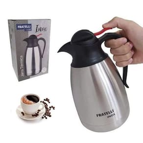 Garrafa Jarra Térmica Inoxidável Cafeteira Café Chá 1270Ml