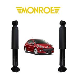 Par Amortecedor Monroe Peugeot 207 2008 A 2014 Traseiro