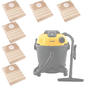 Kit 6 Peças Saco Coletor de Pó Para Aspirador de Pó APV 1235 Vonder