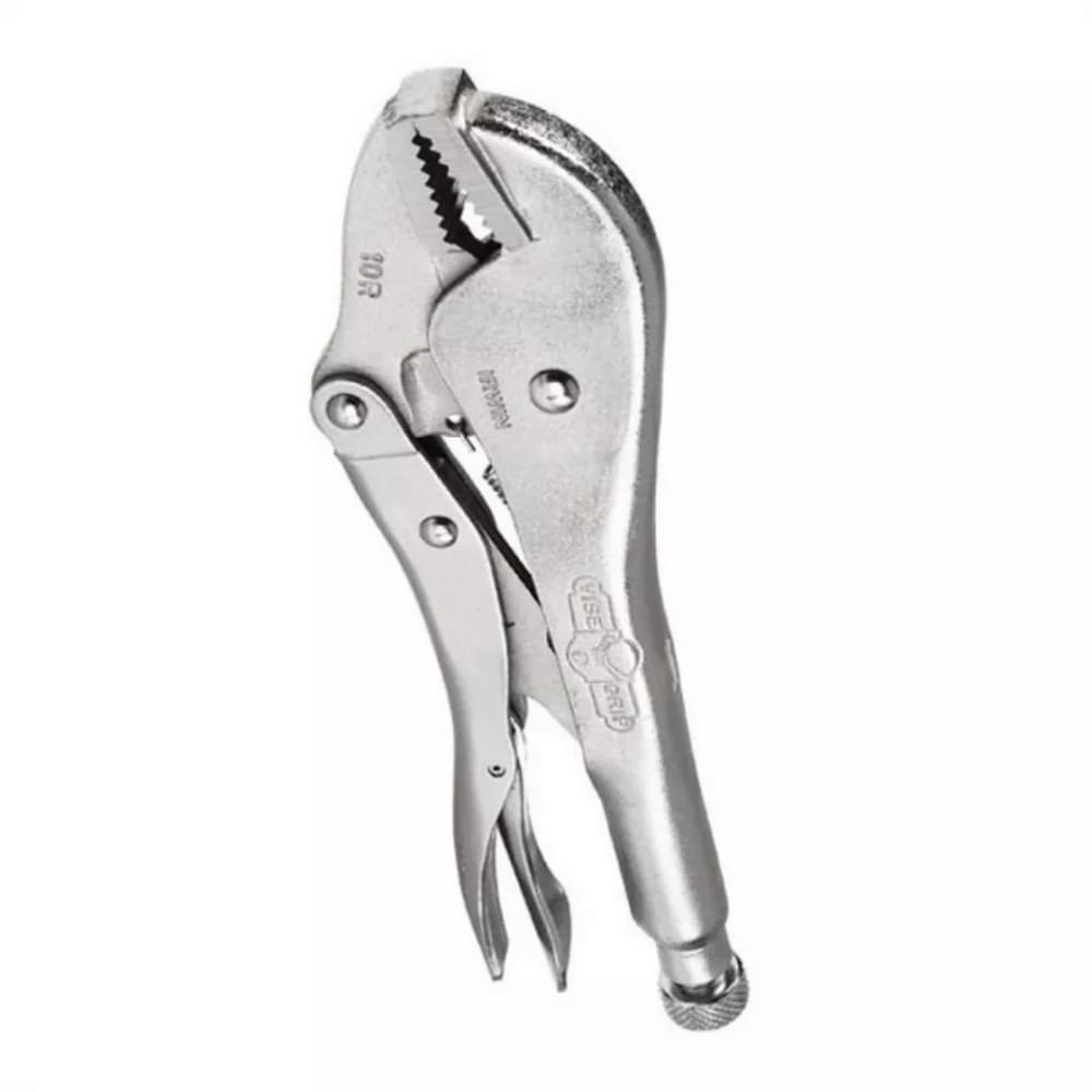Alicate De Pressão 10 Polegadas Mordente Curvo 250mm Profissional Ferramenta Chave Aço Ajustável