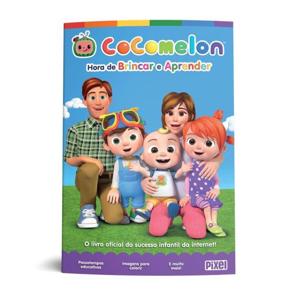 Cocomelon Hora De Brincar E Aprender O Livro Oficial Do Sucesso Infantil Da Internet