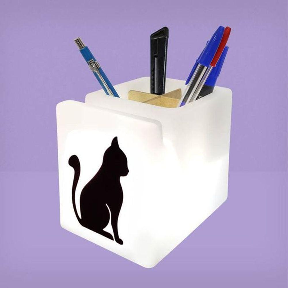 Organizador de Mesa Iluminado Black Cat