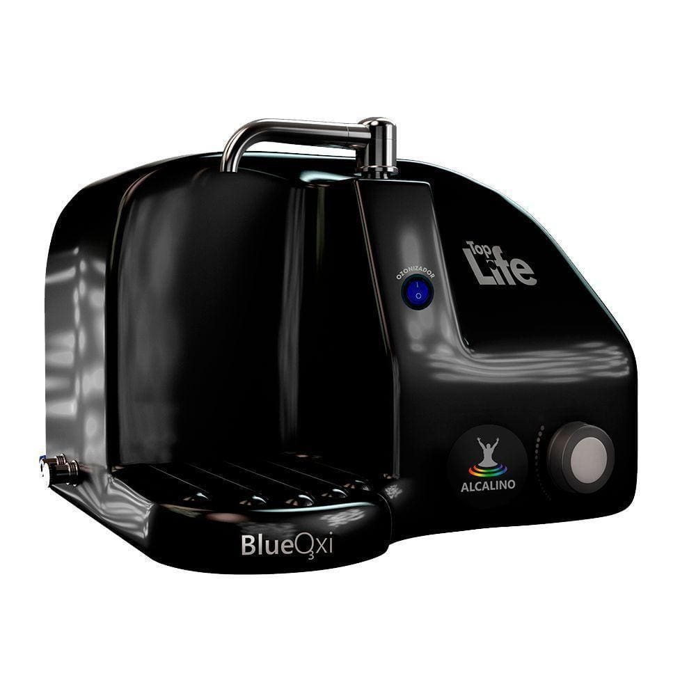 Purificador De Água Natural Blue Oxi Preto 127V - Top Life