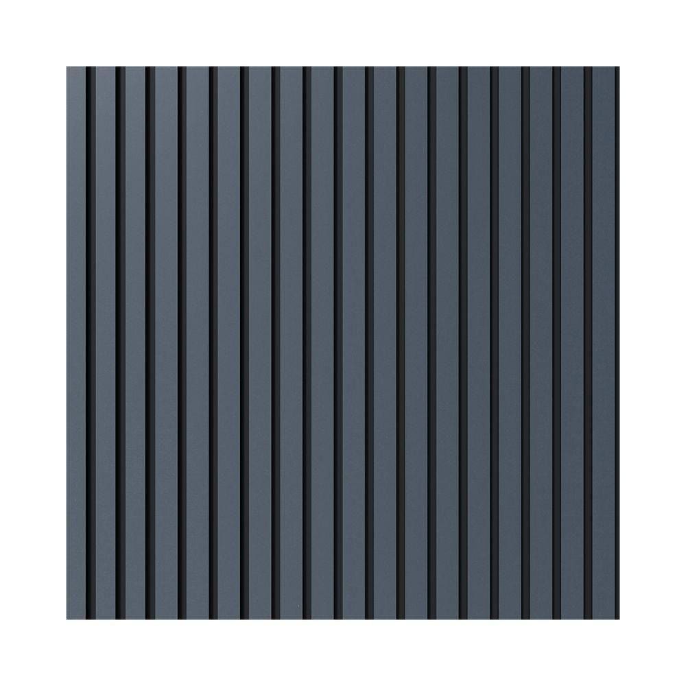 Painel Ripado Eva Laminado Autocolante 10cm Urban Blue Metro