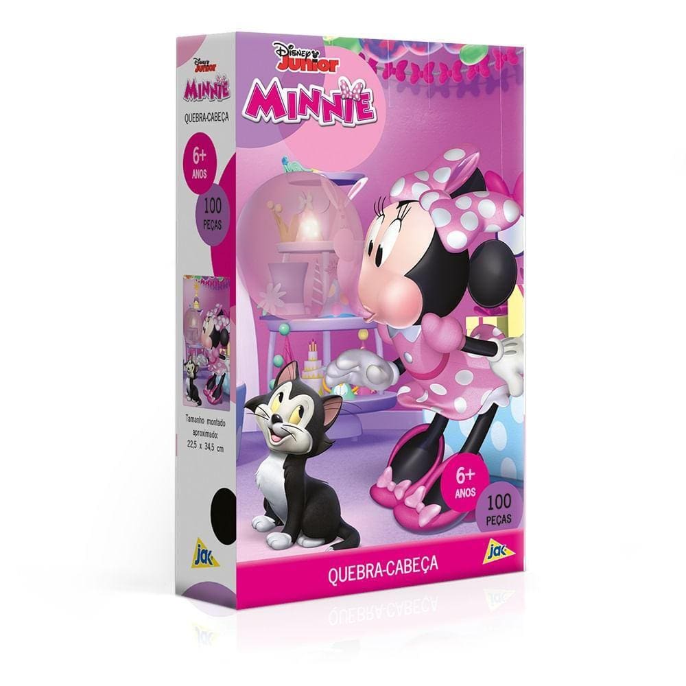 Quebra Cabeça Mickey Grandão 48 Peças Toyster - Bebe Brinquedo