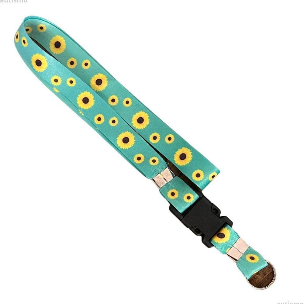 Cordão Identificação Girassol Autista Autismo Doença Oculta