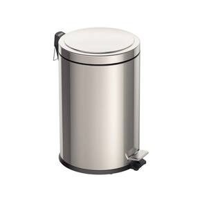 Lixeira Inox Com Pedal Tramontina Com Acabamento Polido E Balde Interno Removível 20 L