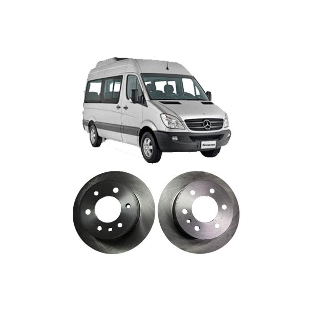 Disco De Freio Traseiro Sprinter 415 (Solido)