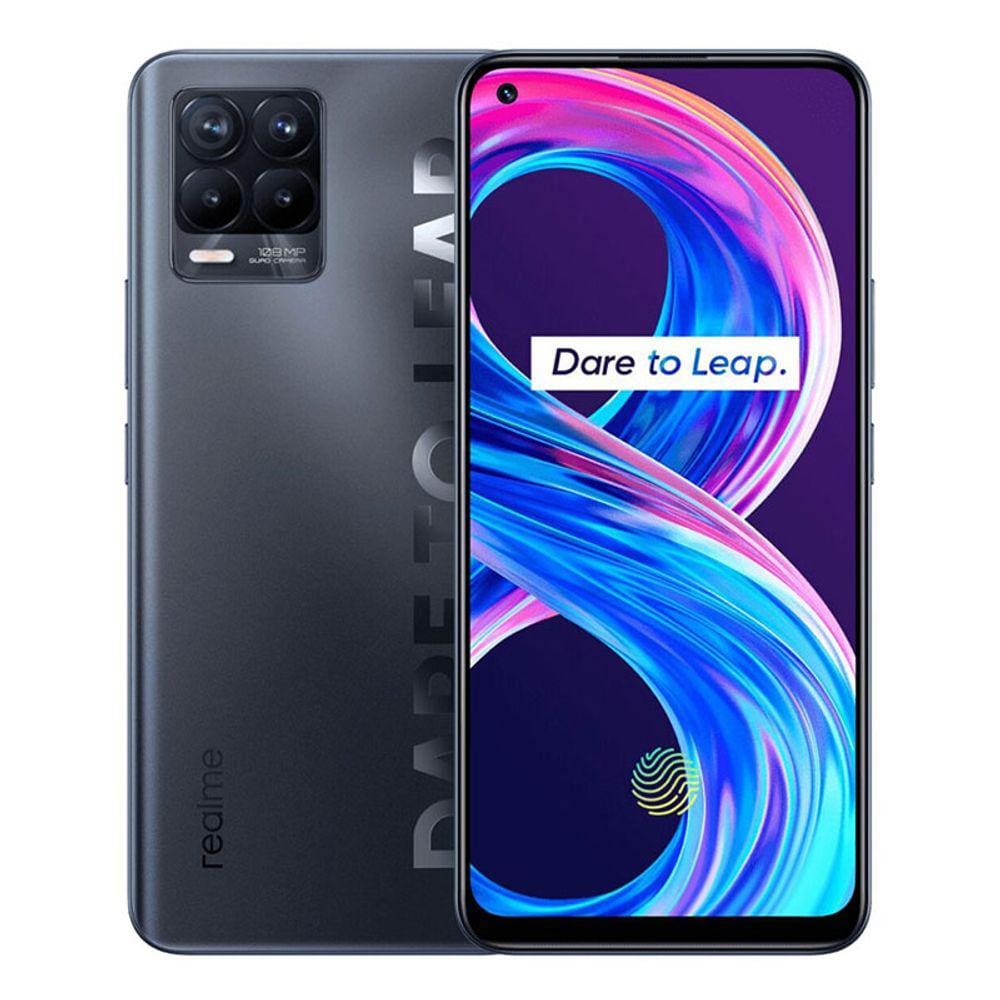 Celular Smartphone Realme 8 5g 128gb Preto - Dual Chip